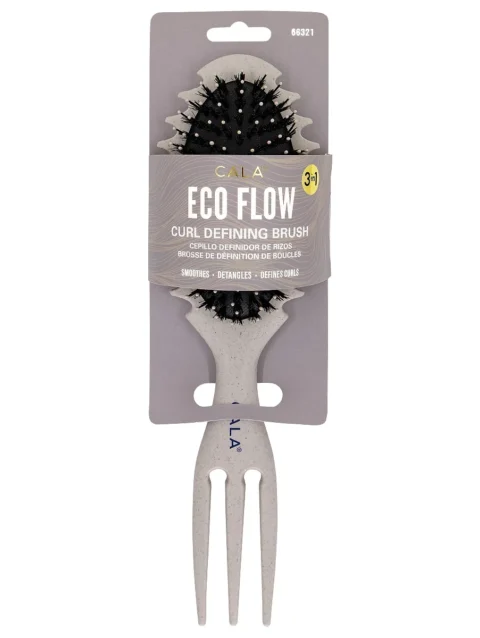 3-IN-1 DETANGLING HAIR BRUSH: EARTH