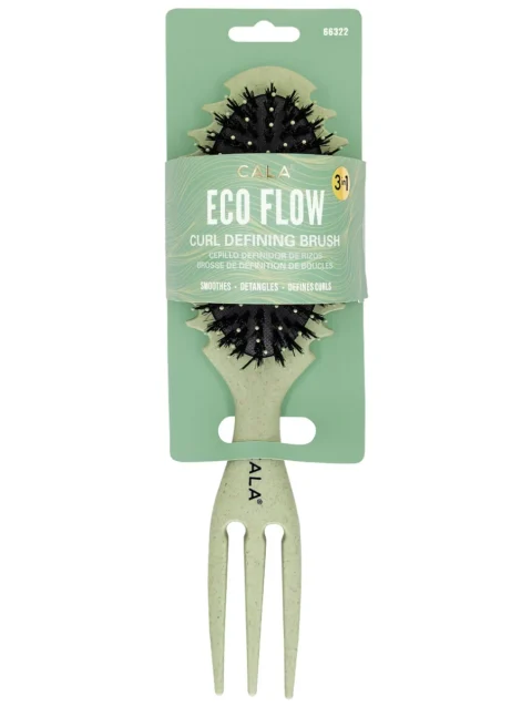 3-IN-1 DETANGLING HAIR BRUSH: SAGE