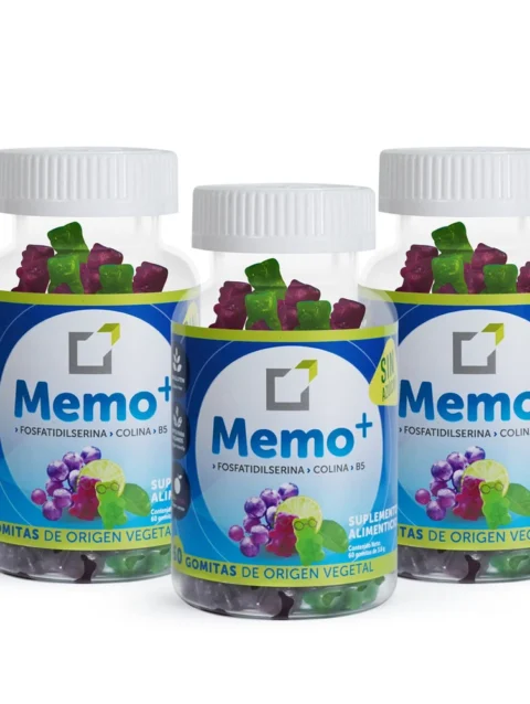 3X2 Compra 2 y llévate GRATIS un tercer frasco de Memo+