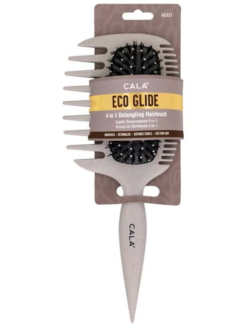 4-IN-1 DETANGLING HAIR BRUSH: EARTH