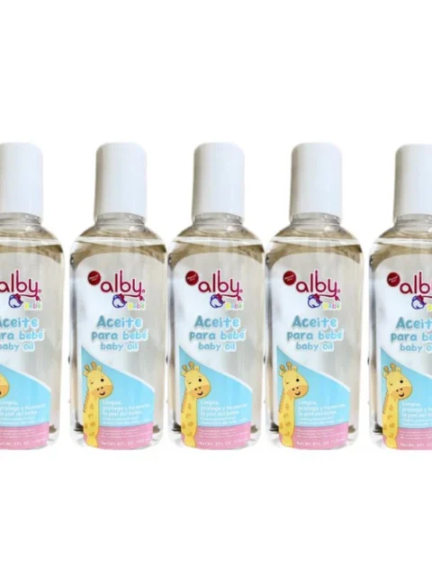 Aceite para bebe 120 ML (Pack 5)