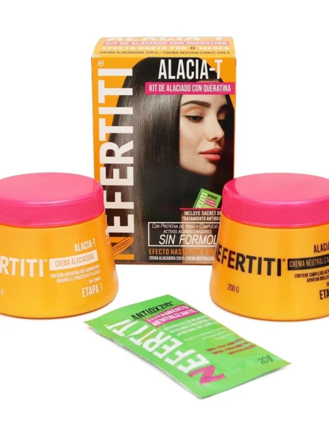 Alaciado Permanente Liso Perfecto Nefertiti Alacia-T 3 pz