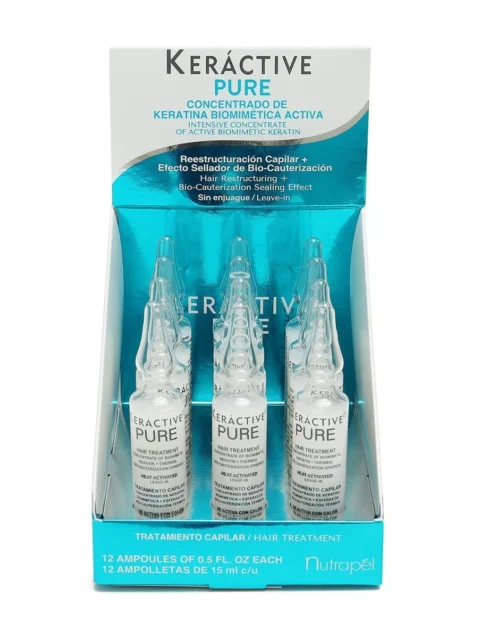 Ampolletas para Cabello Biomimética Nutrapel Pure 12 pz