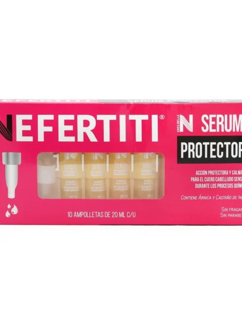 Ampolletas para Cabello Protector Nefertiti Serum 10 pz