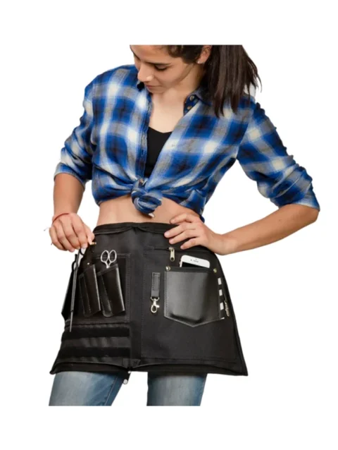 BARBEST MEDIO MANDIL P/BARBERO BOSTON BLACK