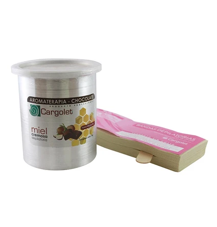 Miel depilatoria cremosa aromaterapia chocolate