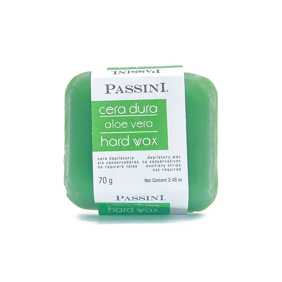 Cera para Depilar Dura Aloe Vera Passini Wax 70 g