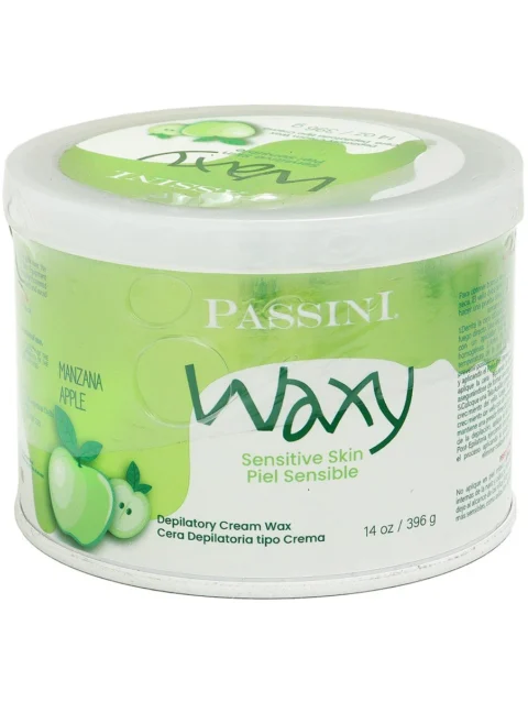 Cera para Epilar Manzana Piel Delicada Passini Waxy 396 g