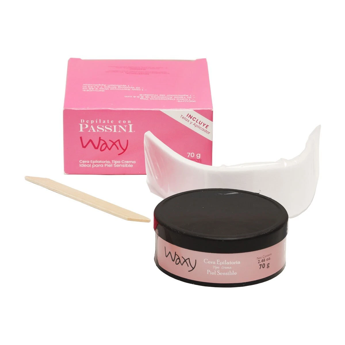 Cera para Epilar Piel Sensible Passini Waxy 70 g