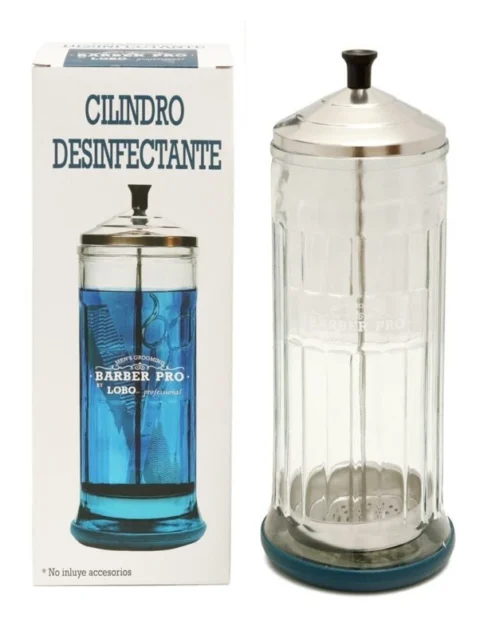 Cilindro Desinfectante para Barbería 1765 Barber Pro