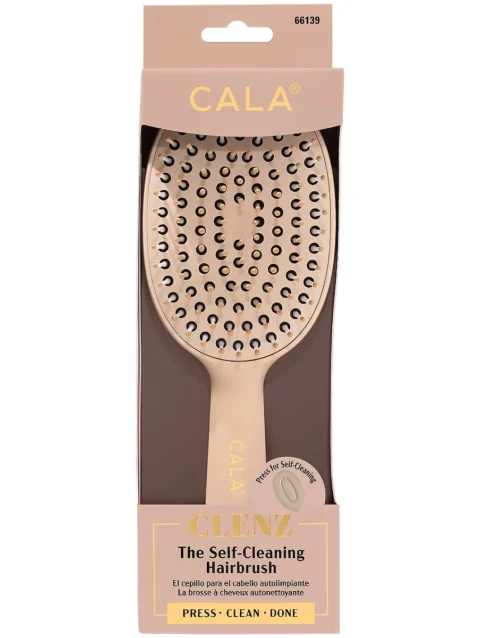 CLENZ: SELF-CLEANING HAIRBRUSH (NUDE)
