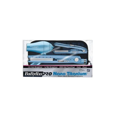 COMBO BABYLISS BABNTPP10ES PLANCHA+SEC+MINI