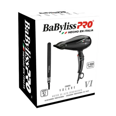 COMBO BABYLISS SEC+PLANCHA FERRARI NEGRA KBFBV13072 - Image 2