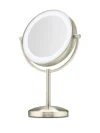 Conair Espejo Redondo LED Doble Cara Aumento 10x/1x