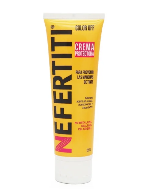 Crema Facial Protectora de Tinte Nefertiti Color Off 120 g