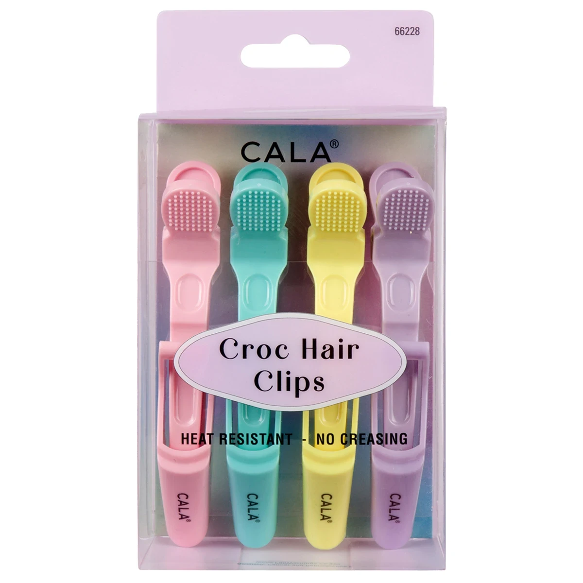 CROC HAIR CLIP | PASTEL TONES (4PK)