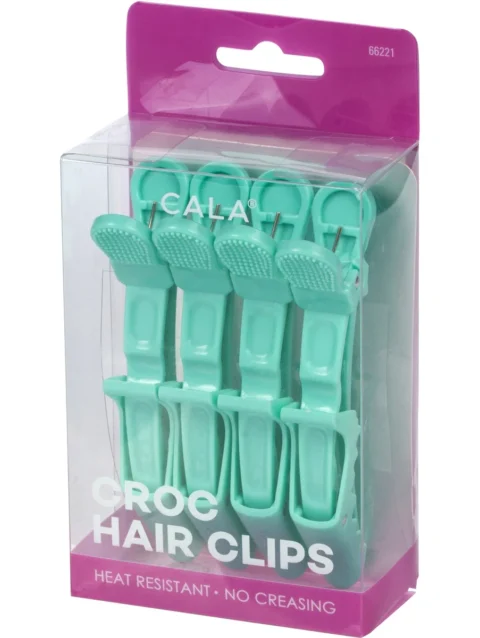 CROC HAIR CLIPS | MINT (4PK)