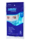 CUBREBOCAS ADULTO AZUL (pack c/10 bolsas c/5pz)