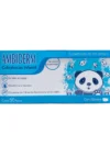 CUBREBOCAS INFANTIL AZUL CON PANDAS