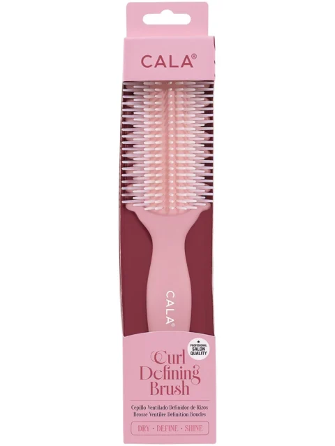 CURL DEFINING VENT BRUSH: PINK