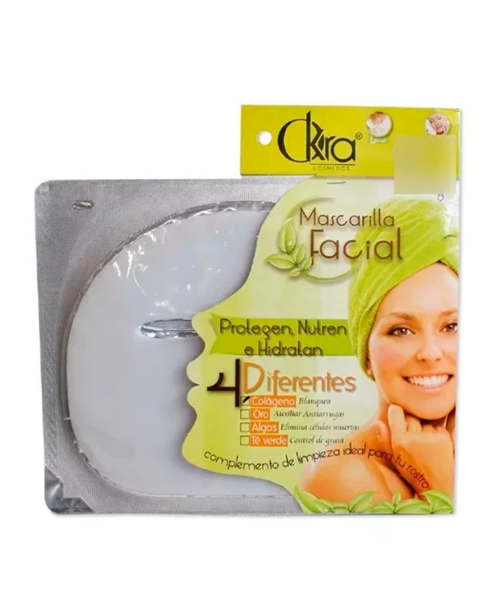 CURTIS 108-C OKRA MASCARILLA FACIAL COLAGENO