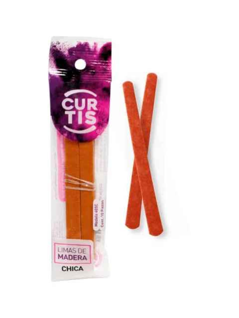 CURTIS 405-C LIMAS DE MADERA C/10 PZAS. CHICAS