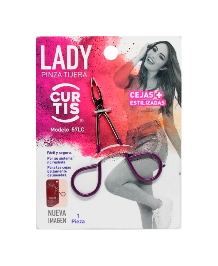 CURTIS 57-LC LADY PINZA TIJERA DEPILAR GRANDE