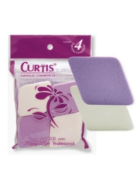 CURTIS ESPONJAS ROMBO 4 PZAS. 312C