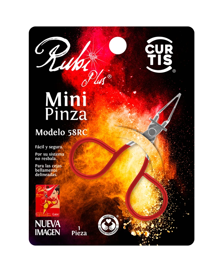 CURTIS PINZA PARA DEPILAR RUBI CHICA