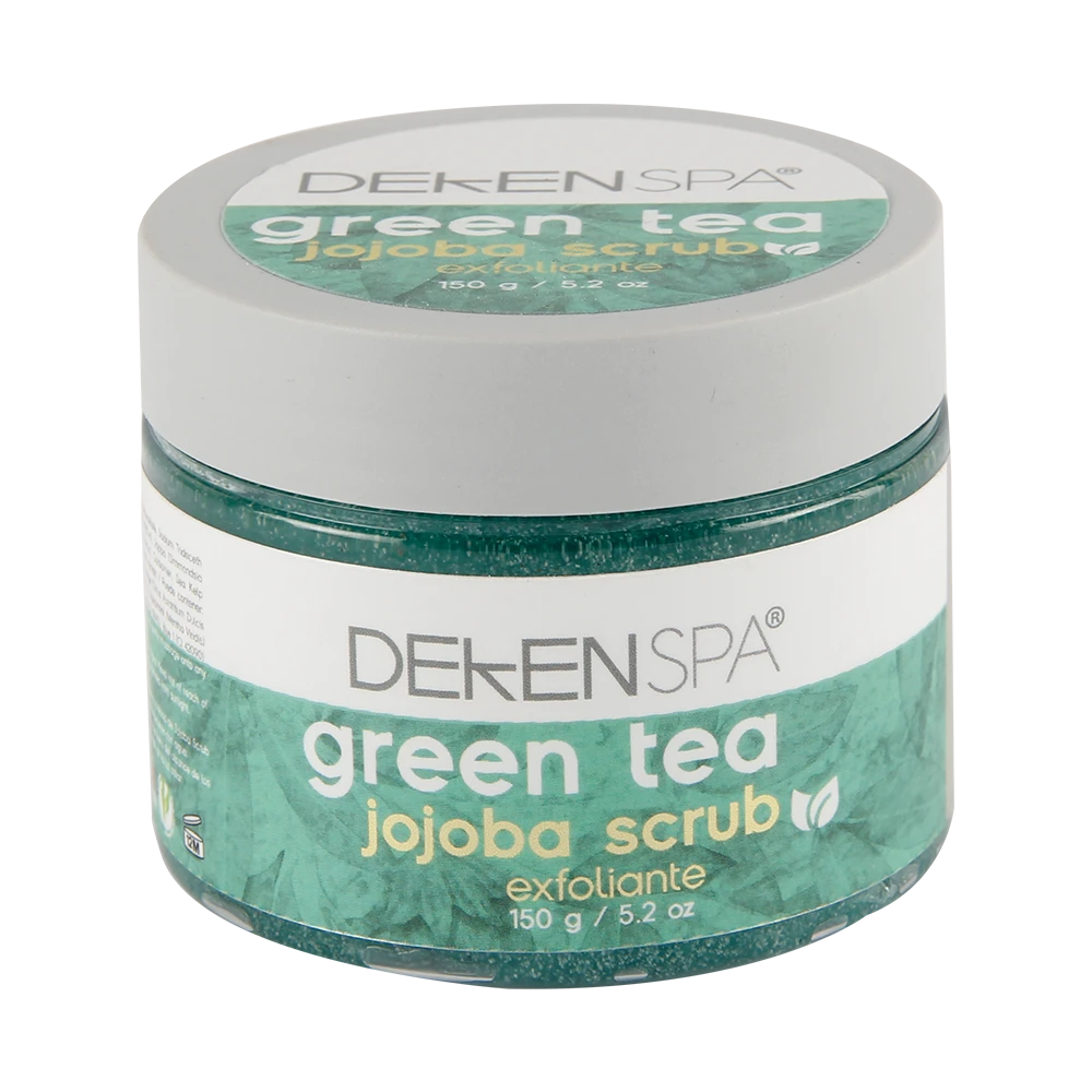 DEKEN SPA GREEN TEA JOJOBA SCRUB EXFOLIANTE 150g /5.2 oz