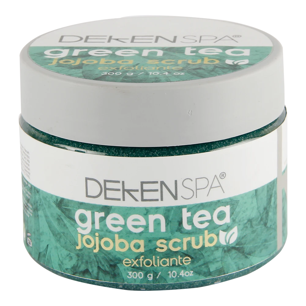 DEKEN SPA GREEN TEA JOJOBA SCRUB EXFOLIANTE 300g /10.4 oz