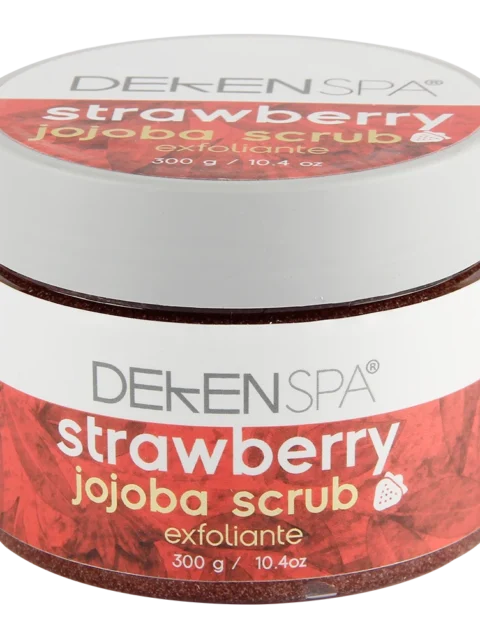 DEKEN SPA STRAWBERRY JOJOBA SCRUB EXFOLIANTE 300g /10.4 oz