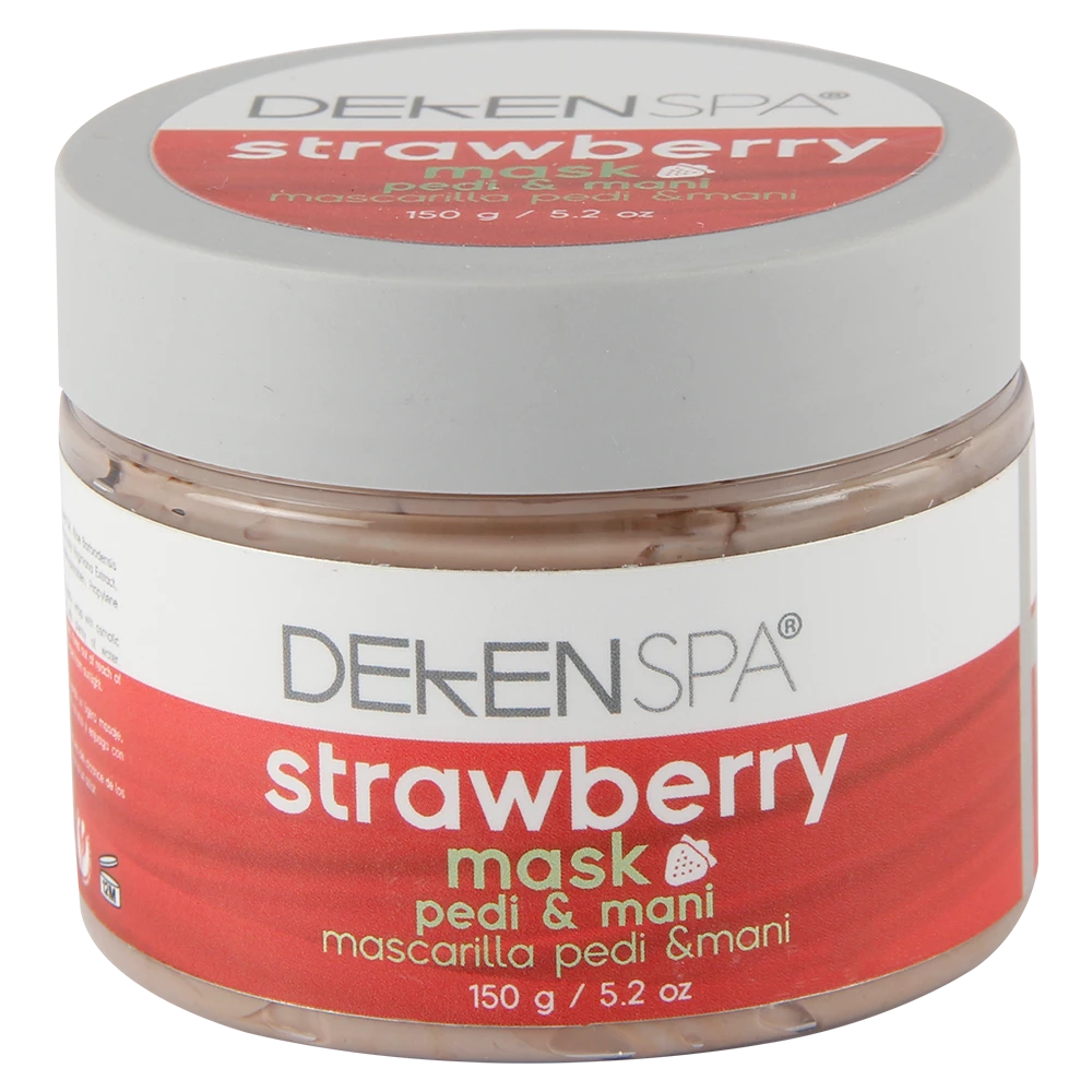 DEKEN SPA STRAWBERRY MASK PEDI & MANI 150g /5.2 oz