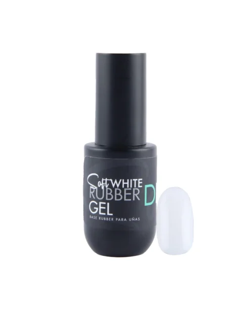 DKN GEL SOFT WHITE RUBBER 14ML/.4FLOZ