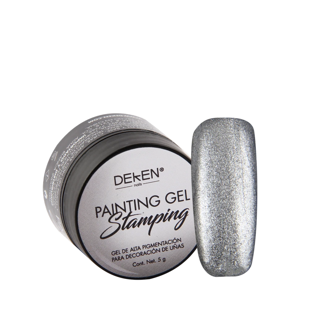 DKN PAINTING GEL SILVER STAMPING 5g