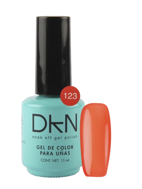 DKN SOAK OFF GEL POLISH 123 .5 Oz/15ml