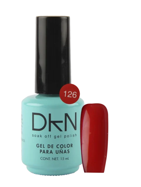 DKN SOAK OFF GEL POLISH 126 .5 Oz/15ml