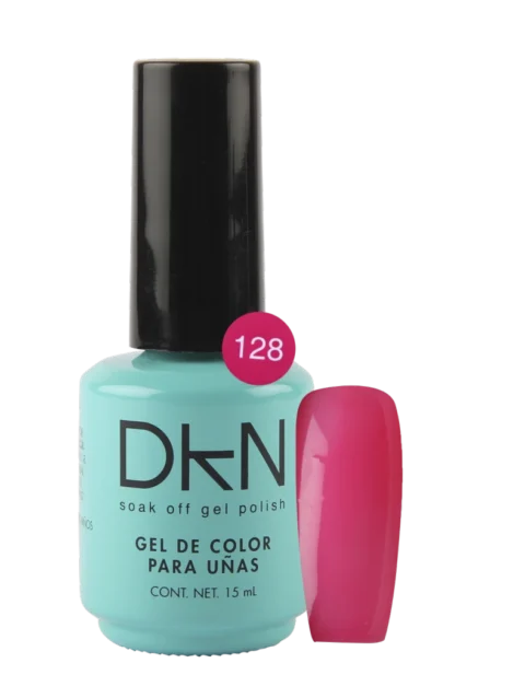 DKN SOAK OFF GEL POLISH 128 .5 Oz/15ml