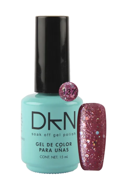DKN SOAK OFF GEL POLISH 137 .5 Oz/15ml