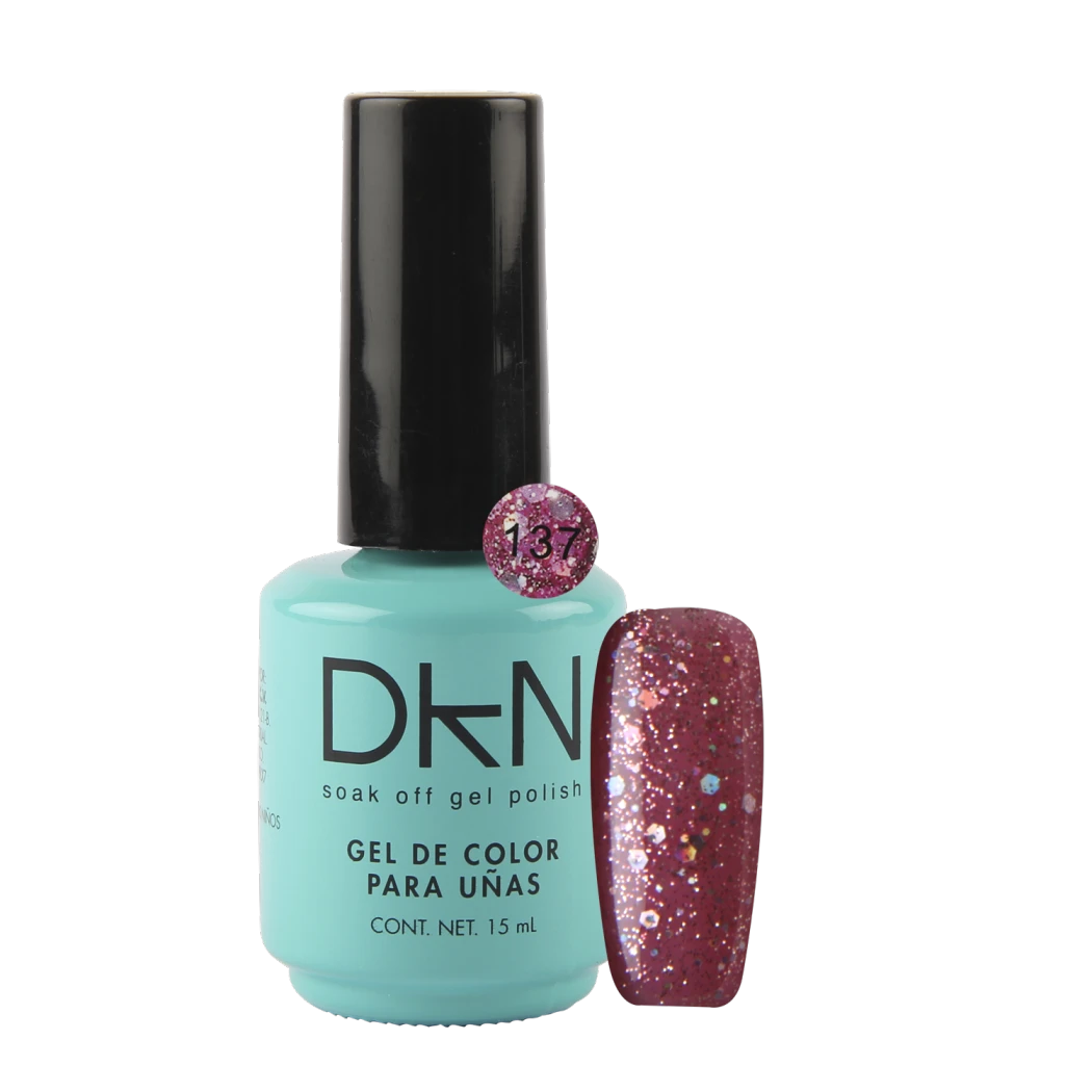 DKN SOAK OFF GEL POLISH 137 .5 Oz/15ml