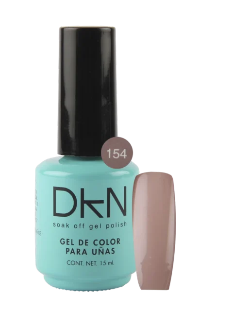 DKN SOAK OFF GEL POLISH 154 .5 Oz/15ml