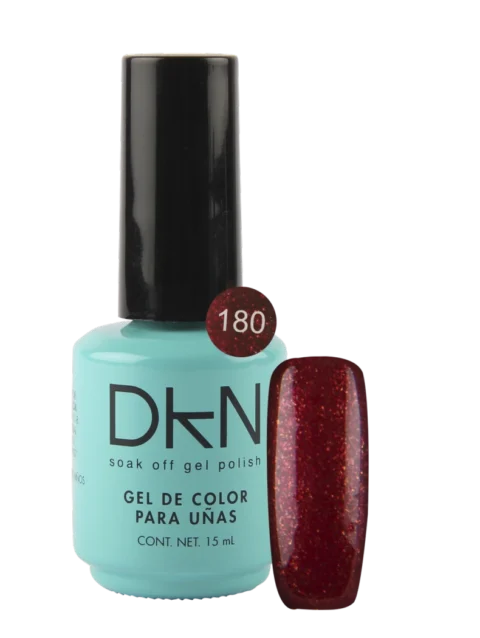 DKN SOAK OFF GEL POLISH 180 .5 Oz/15ml