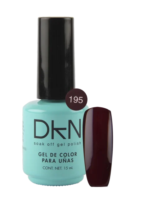 DKN SOAK OFF GEL POLISH 195 .5 Oz/15ml