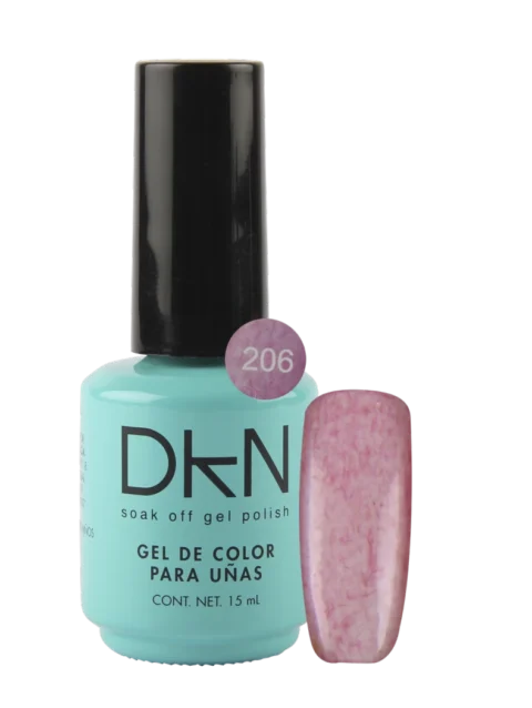 DKN SOAK OFF GEL POLISH 206 .5 Oz/15ml