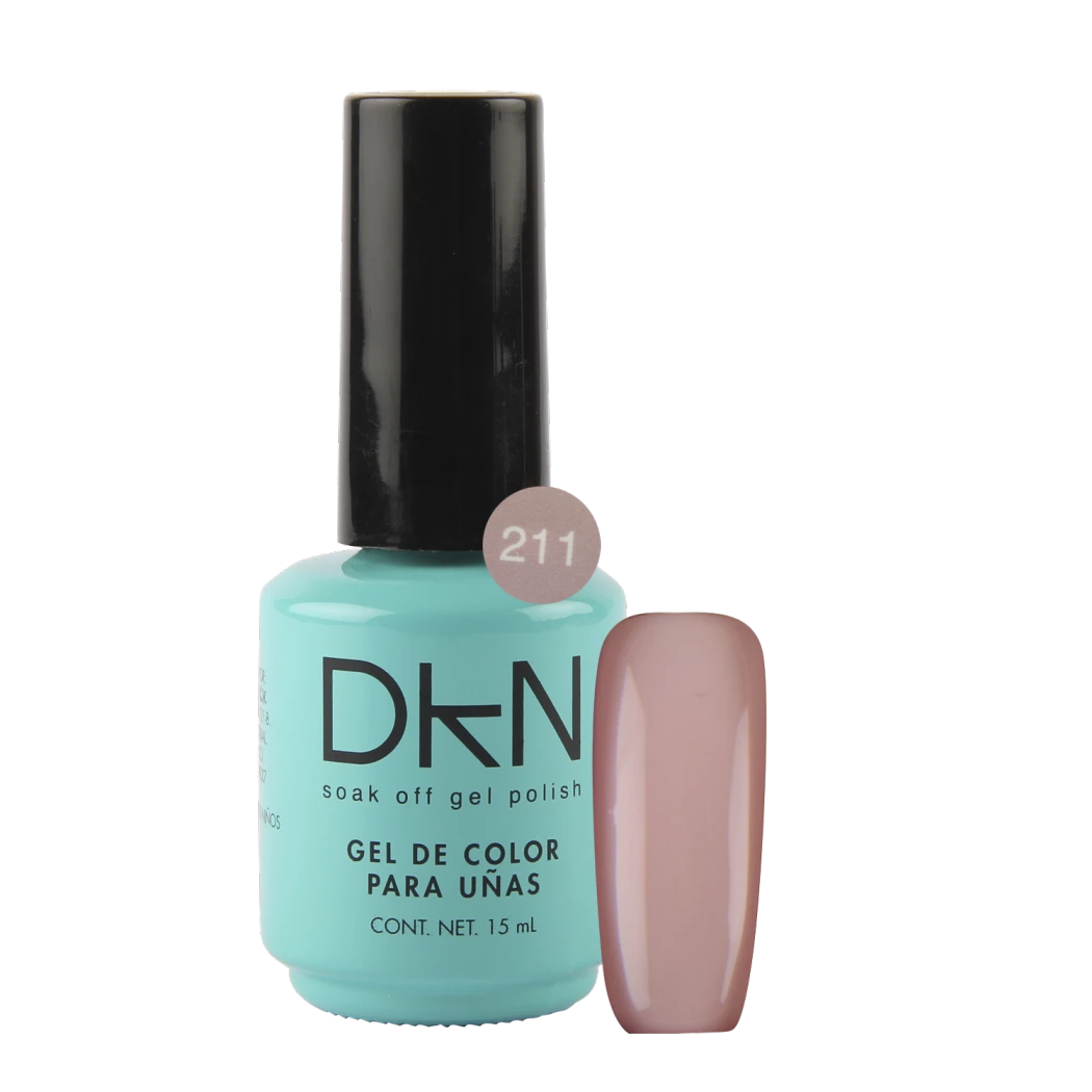 DKN SOAK OFF GEL POLISH 211 .5 Oz/15ml