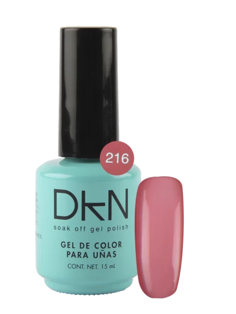 DKN SOAK OFF GEL POLISH 216 .5 Oz/15ml