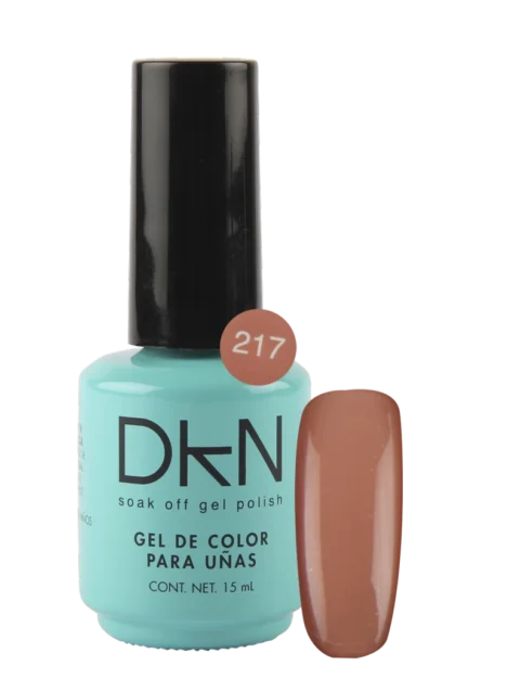 DKN SOAK OFF GEL POLISH 217 .5 Oz/15ml