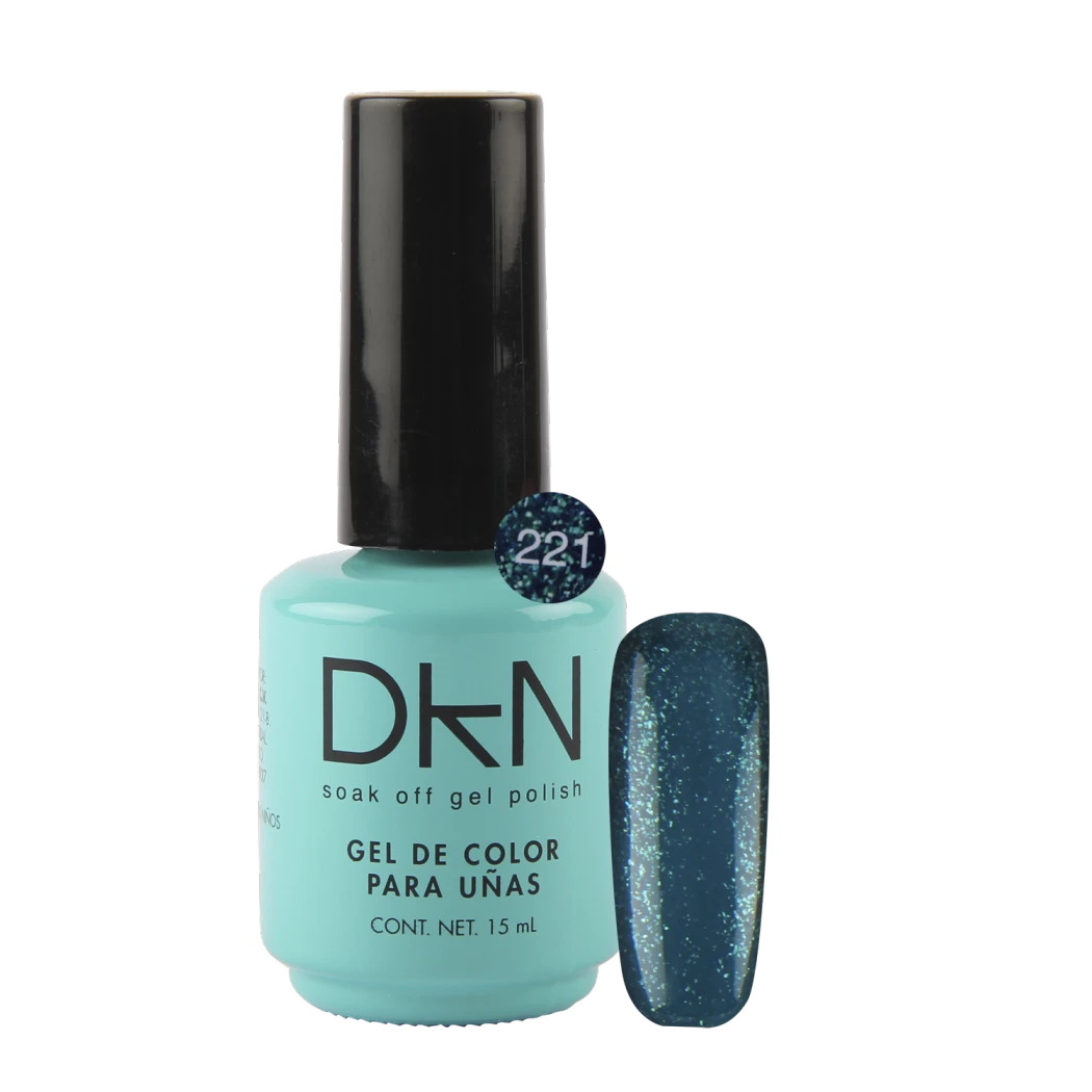 DKN SOAK OFF GEL POLISH 221 .5 Oz/15ml