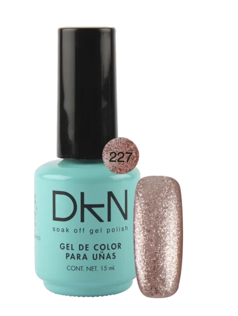 DKN SOAK OFF GEL POLISH 227 .5 Oz/15ml