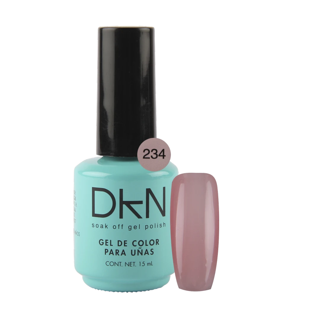 DKN SOAK OFF GEL POLISH 234 .5 Oz/15ml